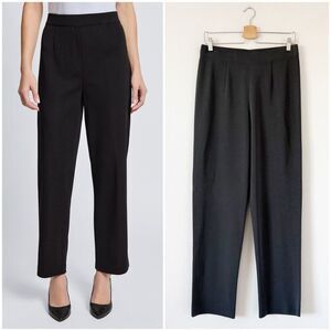 MISOOK Straight Leg Knit Pant in Charcoal Grey Size M